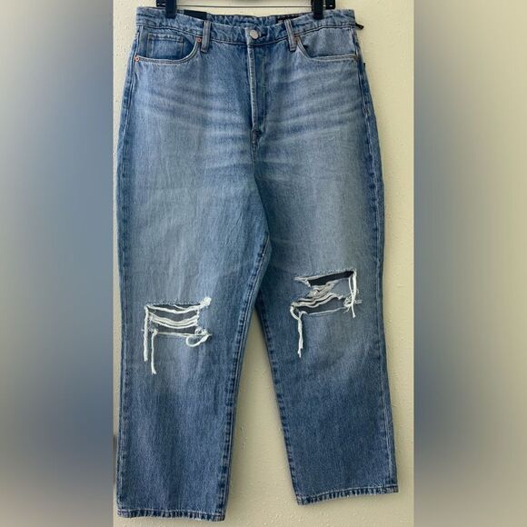 NWT BLANK NYC Baxter Rib Cage Jean With Ripped Knee Size 31 - Picture 3 of 16